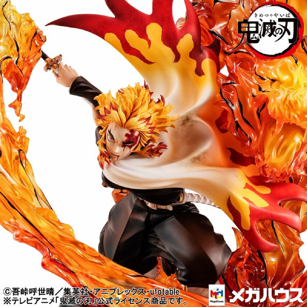 Precious G.E.M.Series Demon slayer：Kimetsu no Yaiba Kyojuro Rengoku Flame Breathing Fifth Form：Flame Tiger 鬼滅之刃 炎柱 煉獄杏壽郎 炎之呼吸 炎虎