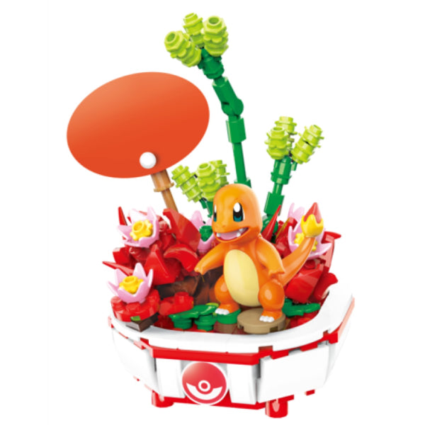 Qman Pokemon Bonsai Building Block (Pikachu / Charmander / Squirtle / Bulbasaur / Jigglypuff) 積木 寵物小精靈 寶可夢 比卡超 小火龍 車里龜 奇異種子 波波球 盆栽