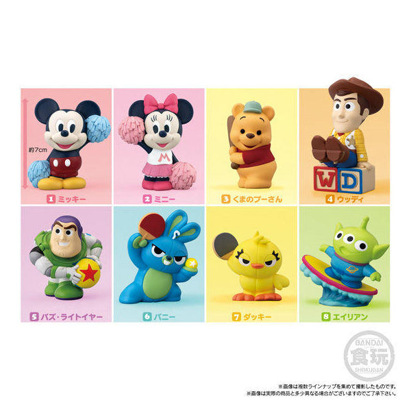 Disney Friends 6th edition Mini Figure (Set of 8)
