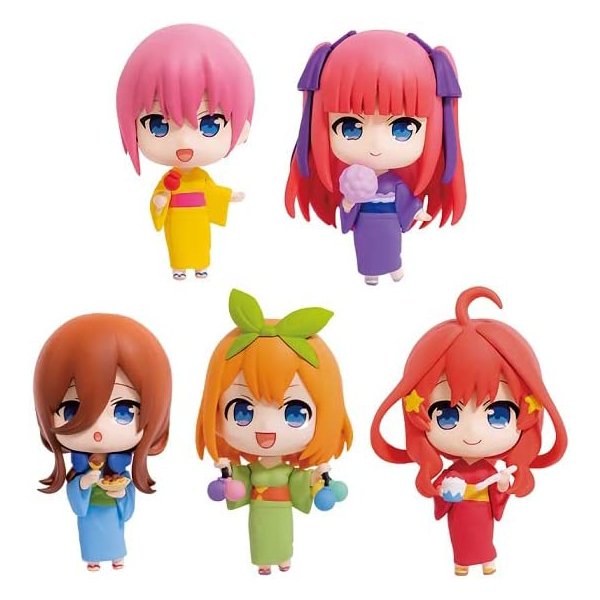 The Quintessential Quintuplets Season 2 Collection Figure RICH vol.2 (set of 5) 扭蛋 五等分的新娘 五等分の花嫁