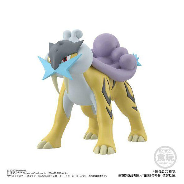 POKEMON SCALE WORLD JOUTO - RAIKOU & ENTEI & SUICUNE W/O GUM