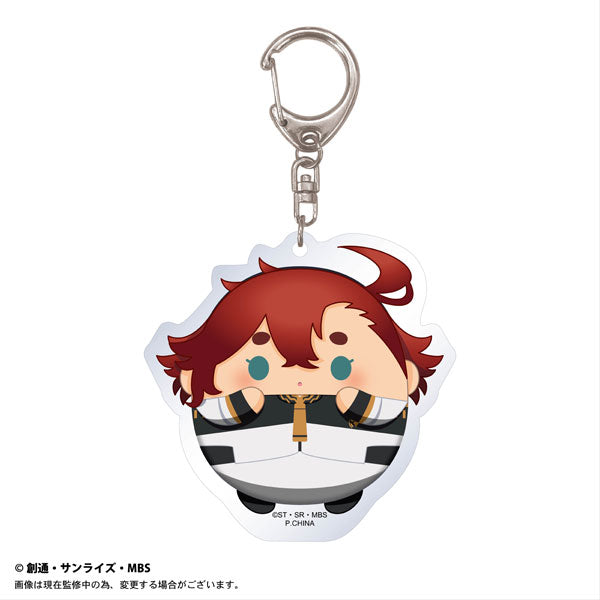 Mobile Suit Gundam: The Witch from Mercury Fuwakororin Acrylic Key Ring (Set of 8) 機動戰士 高達 水星的魔女 鎖匙扣 掛飾 吊飾