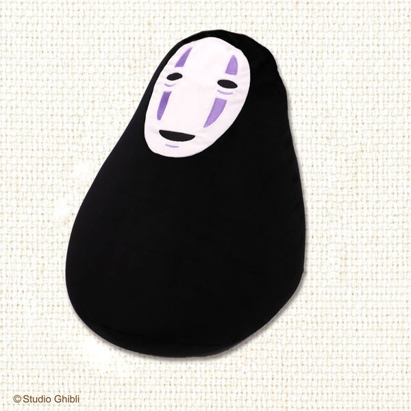 Spirited Away - leisurely bead cushion with Kaonashi