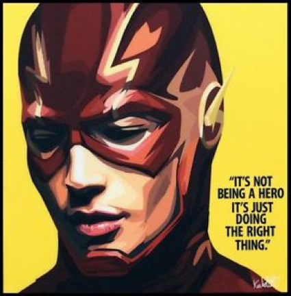 Drawing (The Flash)_Art_Arteria - Up-Next