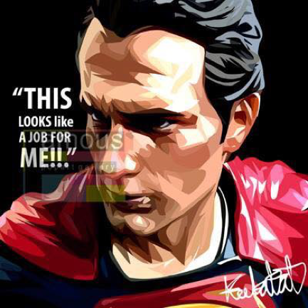 Drawing (Superman This look like)_Art_Arteria - Up-Next