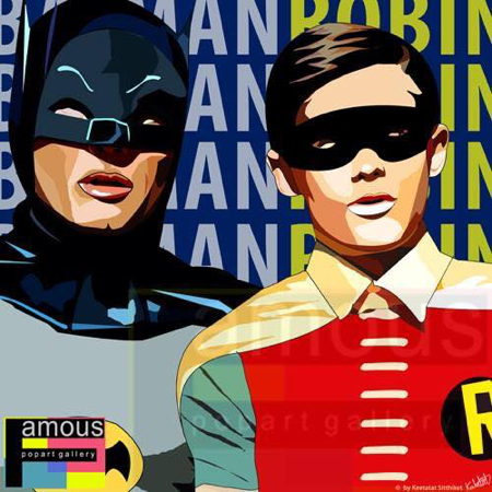 Drawing (Batman & Robin)_Art_Arteria - Up-Next