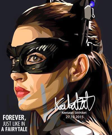 Drawing (Catwoman - Anne Hathaway)_Art_Arteria - Up-Next