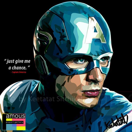 Drawing (Captain America - Just give me)_Art_Arteria - Up-Next