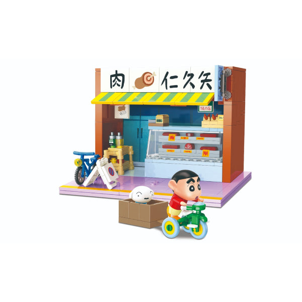 Qman - Shin Chan Meat-Buying 蠟筆小新 積木