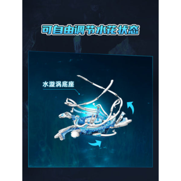 Qman - Pokemon (Ash-Greninja / Mega Charizard X) 寵物小精靈 寶可夢 積木 甲賀忍蛙 噴火龍