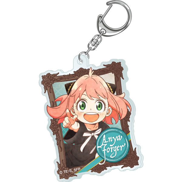 Spy x Family Vintage Series Acrylic Keychain Vol.2 (6 variants) 間諜家家酒 間諜過家家 安妮亞 アーニャ 鎖匙扣 吊飾 掛飾