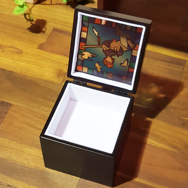 Ghibli Stained glass style Music Box - Kiki's delivery service