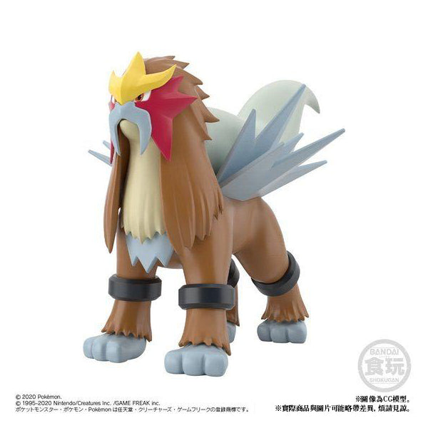 POKEMON SCALE WORLD JOUTO - RAIKOU & ENTEI & SUICUNE W/O GUM