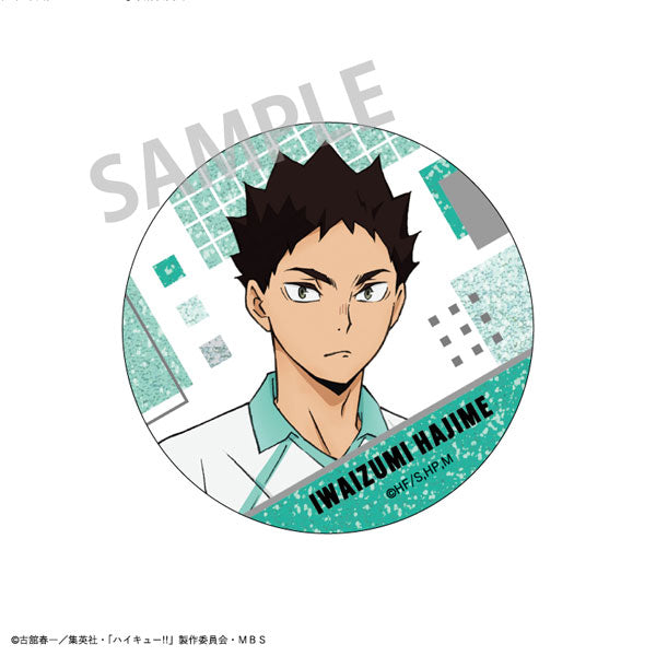 Haikyuu!! Trading Glitter Tin Badge B (set of 7) 排球少年 襟章
