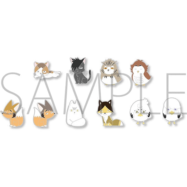 Haikyu !! TO THE TOP 排球少年 Pins Collection (Prefectural Qualifying Members (set of 8) / Harutaka Members (set of 10))
