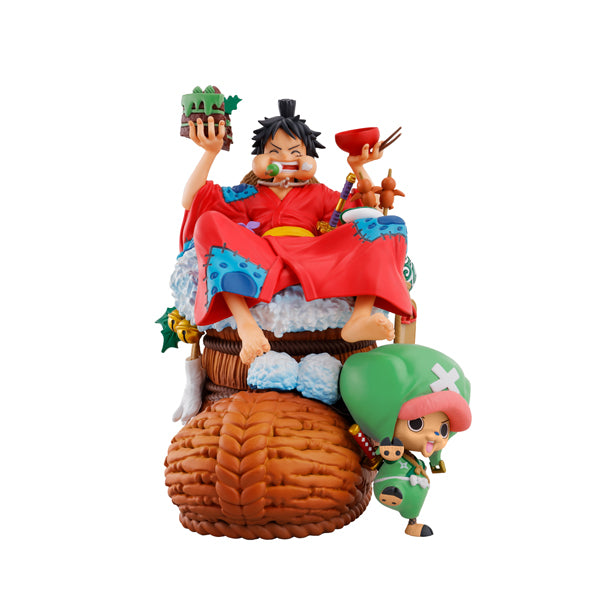 Petitrama DX ONE PIECE LOGBOX RE BIRTH 01 海賊王 路飛 和之國 Luffy Chopper