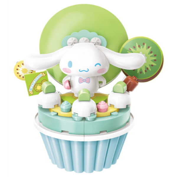 Qman Sanrio Cupcake Building Block (Hello Kitty / My Melody / Cinnamoroll / Pompompurin / Kuromi) 積木 肉桂狗 布甸狗 可羅米