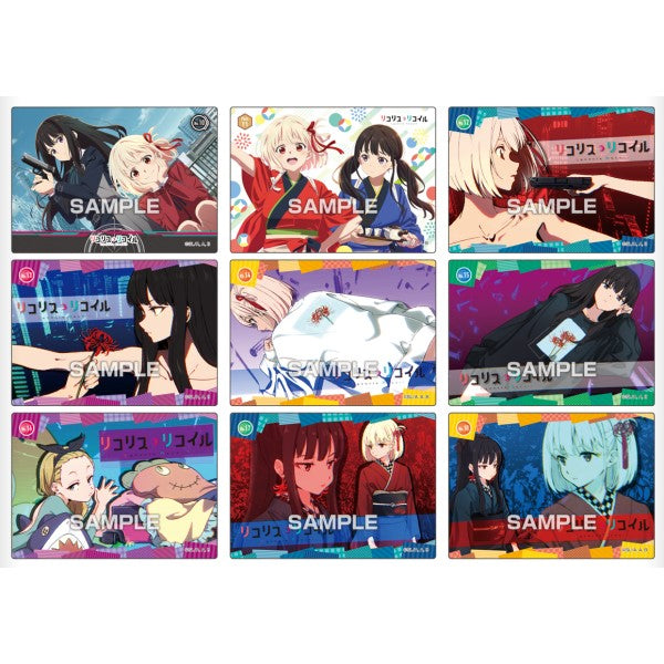 Lycoris Recoil Clear Card Collection (box of 16 packs) 莉可麗絲 錦木千束 井之上瀧奈