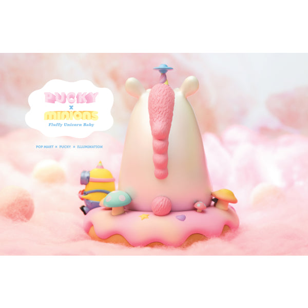 Pop Mart - Fluffy Unicorn Baby Pucky x Minions Figure (14.3cm)