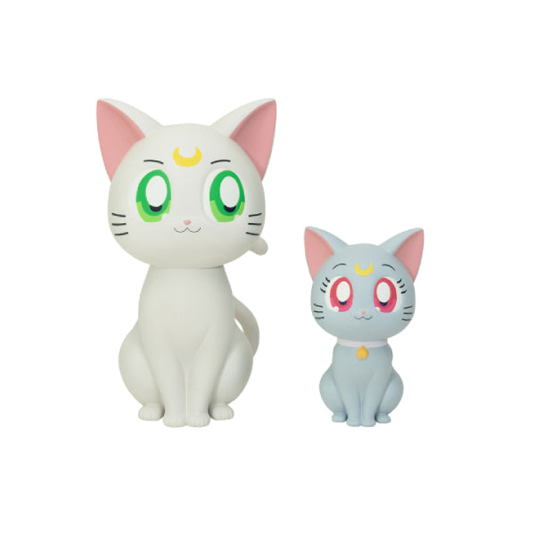 PRETTY GUARDIAN SAILOR MOON COSMOS THE MOVIE SOFVIMATES (LUNA / ARTEMIS & DIANA) 美少女戰士 (露娜 / 阿提密斯與戴安娜)