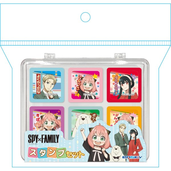 SPY×FAMILY stamp set (set of 6) 間諜家家酒 間諜過家家 安妮亞 アーニャ