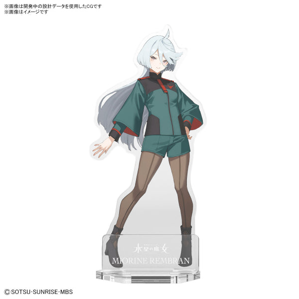 GUNPLA PACKAGE ART ACRYLIC STAND MOBILE SUIT GUNDAM THE WITCH FROM MERCURY (set of 2) 機動戰士 高達 水星的魔女 立牌