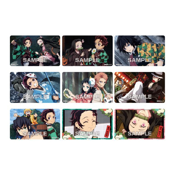 Demon Slayer Deco Sticker 2 with gum [BOX of 20 packs]