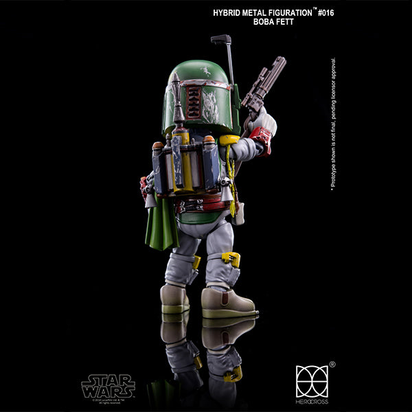 HMF#016 Boba Fett_Mini Figure_Herocross - Up-Next