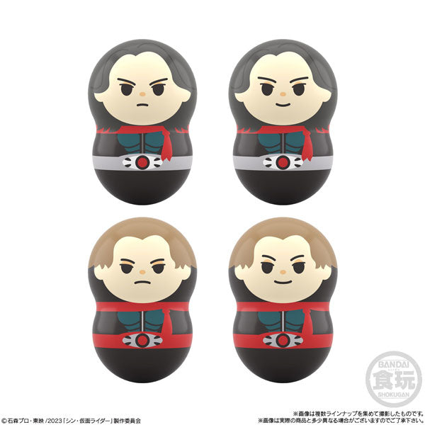 COO'NUTS 2023 NEW MOVIE CHARACTER W/O RAMUNE (box of 14) 幪面超人 Kamen Rider 不倒翁 Coonut