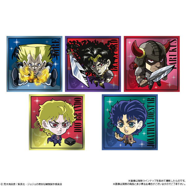 JOJO’S BIZARRE ADVENTURE DEFORMER SEAL WAFERS PHANTOM BLOOD / BATTLE TENDENCY (box of 20 packs) JOJO的奇妙冒險 威化