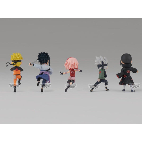 [WCF] NARUTO SHIPPUDEN (set of 5) 火影忍者 疾風傳 鳴門 佐助 小櫻 鹿驚 卡卡西 鼬