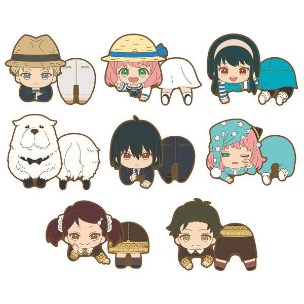 SPY×FAMILY Nokkari Rubber Clip 2 (set of 8) 間諜家家酒 間諜過家家 安妮亞 Anya アーニャ 夾