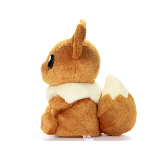 Speaking Eevee Mimicreepe Pokemon Shirotori Series Plush Doll Side