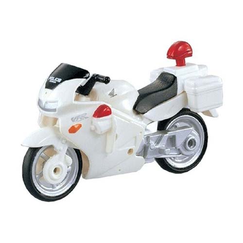 Tomica - No.4 Honda VFR Motorcycle Toy Police Motobike | Up-Next HK
