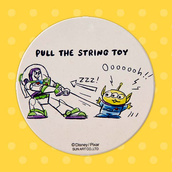 迪士尼卡通精品-巴斯光年 Toystory - Buzz & Alien Cup Coaster | Up-Next HK