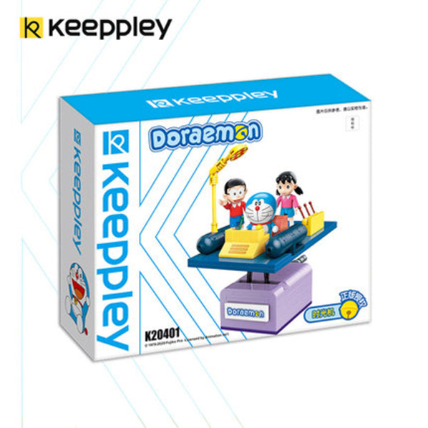 Qman - Time machine 多啦A夢 叮噹 積木 時光機