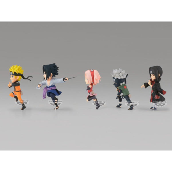 [WCF] NARUTO SHIPPUDEN (set of 5) 火影忍者 疾風傳 鳴門 佐助 小櫻 鹿驚 卡卡西 鼬