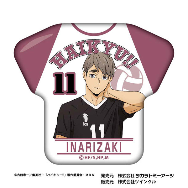 Haikyuu!! CollegeTaste T-shirt Tin Badge (9 variants) 排球少年 襟章