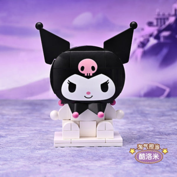 Qman Sanrio (Hello Kitty / Melody / Pompompurin / Kuromi) 積木 可羅米 布甸狗