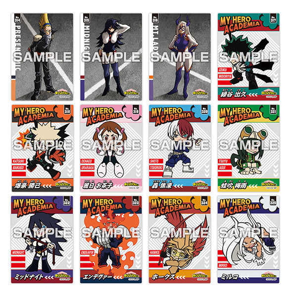 TV Anime "My Hero Academia" Clear Card Collection Gum 6 (box of 16 packs) 我的英雄學院