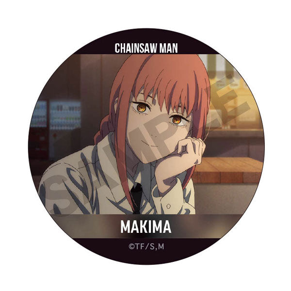 Chainsaw Man Trading Tin Badge (set of 8) 鏈鋸人 電鋸人 淀治 電次 波奇塔 帕瓦 早川秋 瑪奇瑪 真紀真 襟章