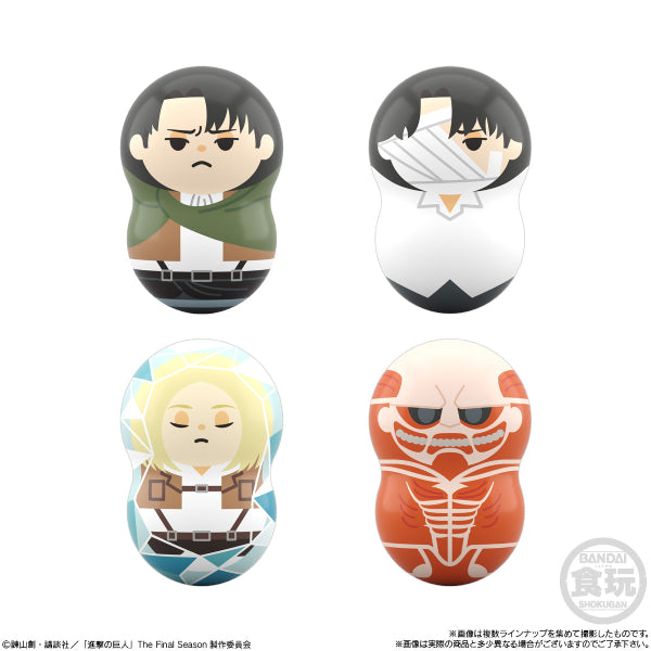 COO'NUTS ATTACK ON TITAN W/O GUM (box of 14 packs) 進撃的巨人 不倒翁