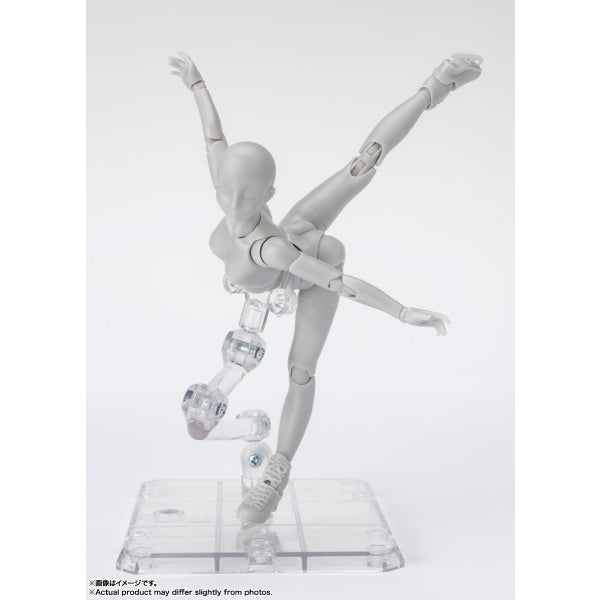 S.H.Figuarts Body-chan -Sports- Edition DX SET (Gray Color Ver.) 素體