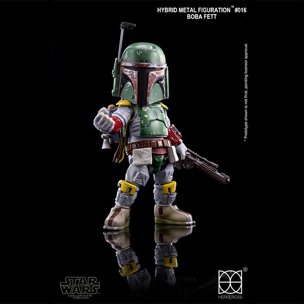 HMF#016 Boba Fett_Mini Figure_Herocross - Up-Next