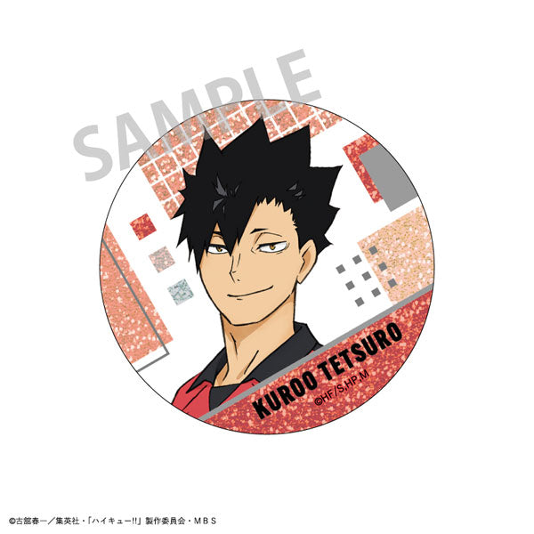 Haikyuu!! Trading Glitter Tin Badge B (set of 7) 排球少年 襟章
