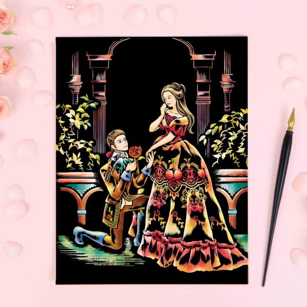 Scratch Coloring Kids -Beautiful Lady_Art, Fun :)_LAGO - Up-Next