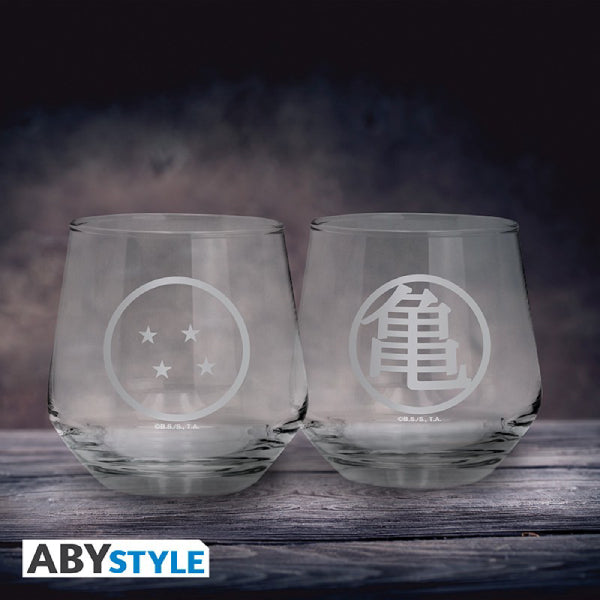 DRAGON BALL - 2 Glass Set Kame & Dragon Ball 龍珠 杯