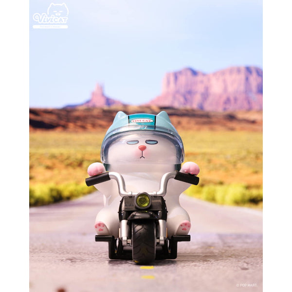 Pop Mart - ViviCat helmet Series Mini Figure