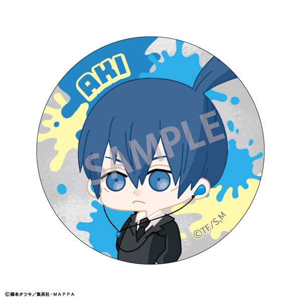 Chainsaw Man Trading Can Badge Enjoy Music (Set of 9) 鏈鋸人 電鋸人 淀治 電次 帕瓦 早川秋 姬野 瑪奇瑪 真紀真 小紅