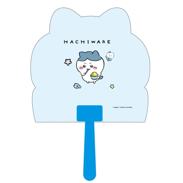 Chikawa die-cut fan 2 (5 variants) ちいかわ 小可愛 吉伊卡哇 Chiikawa Something Small and Cute 扇